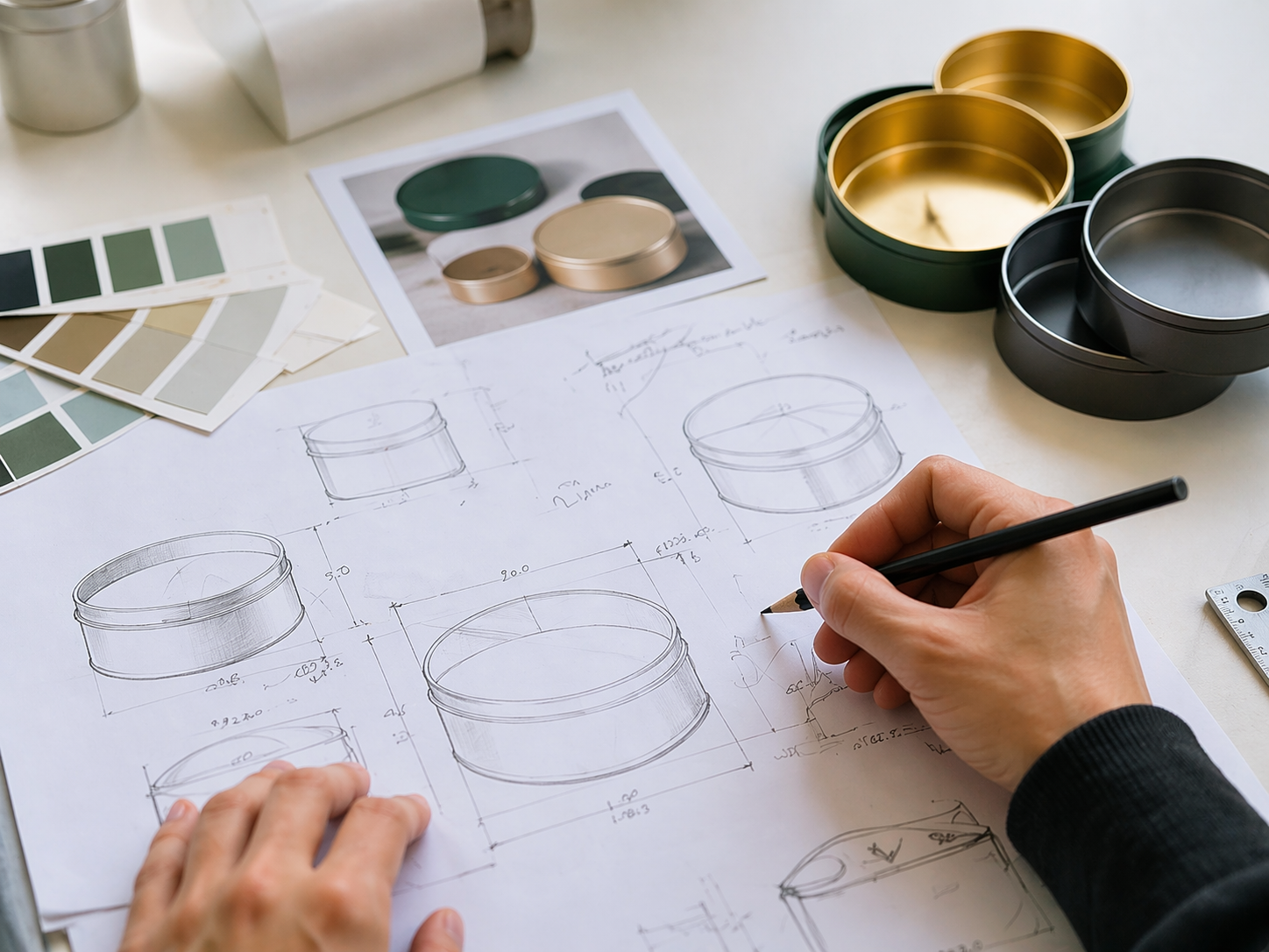 Tin box quality inspection process