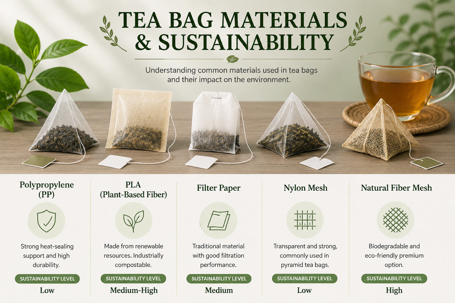 Are Tea Bags Really Plastic-Free Sustainable Tea Packaging Explained