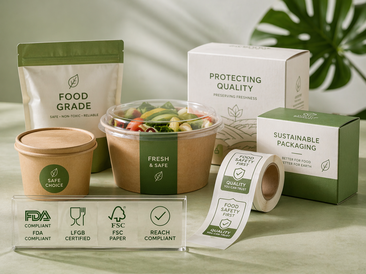 Food packaging quality control -- safety inspection and compliance testing