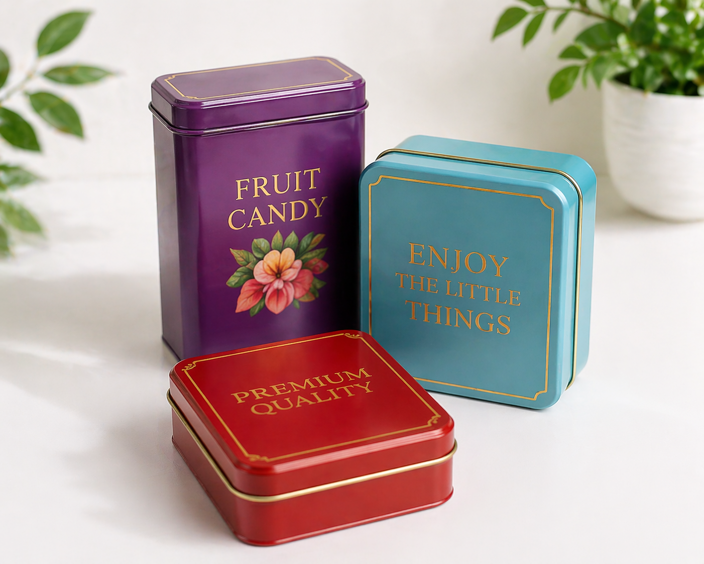 Retail tin packaging -- custom OEM