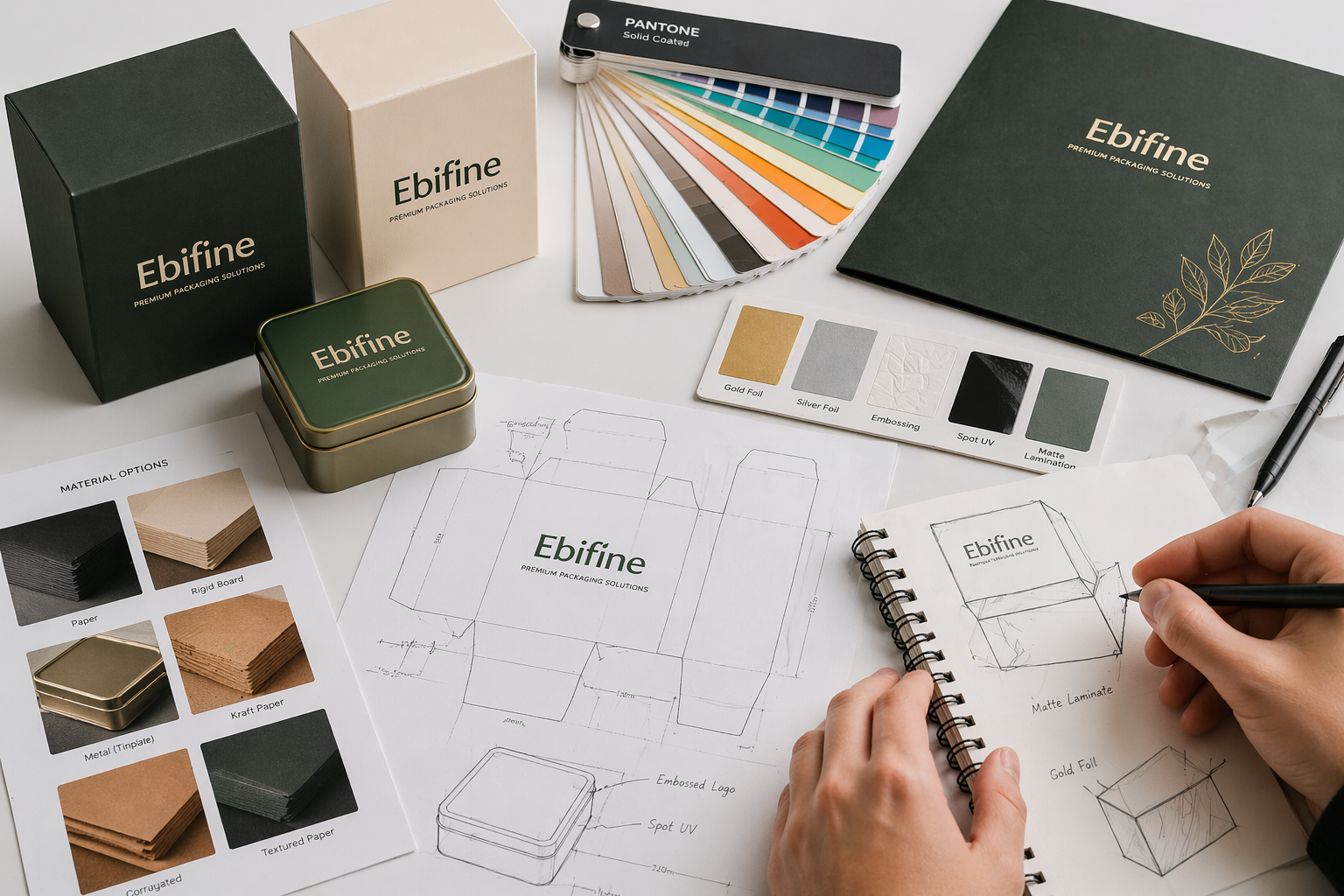 Packaging design planning session