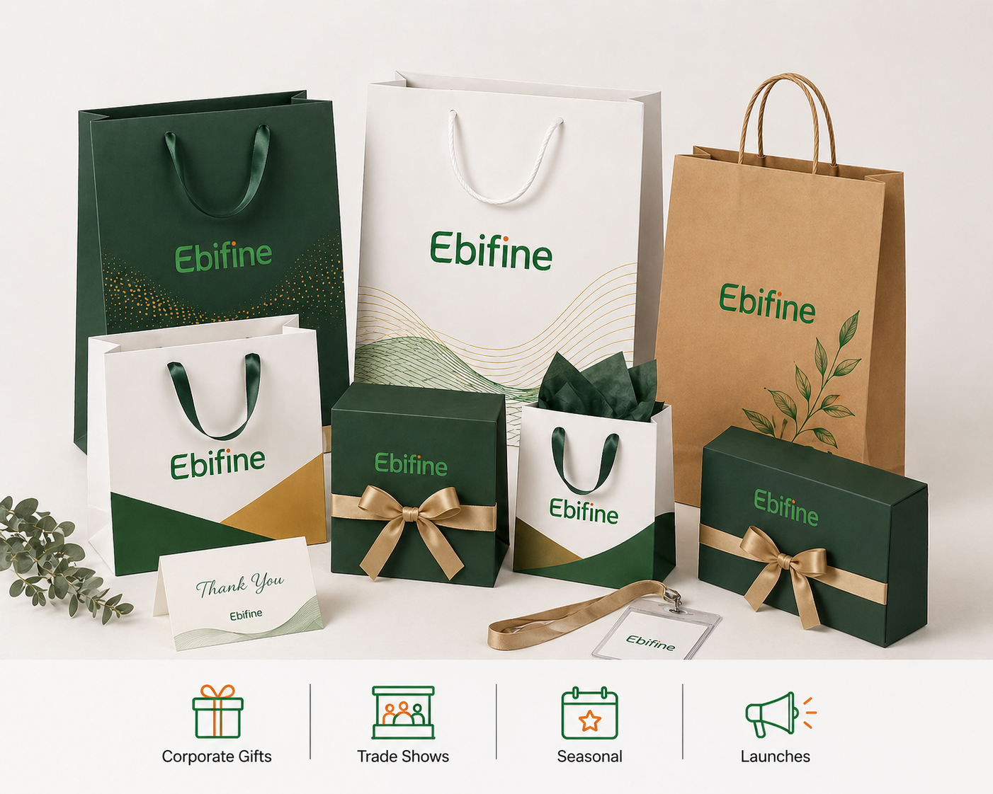 Custom Promotional Paper Bags for Events and Campaigns