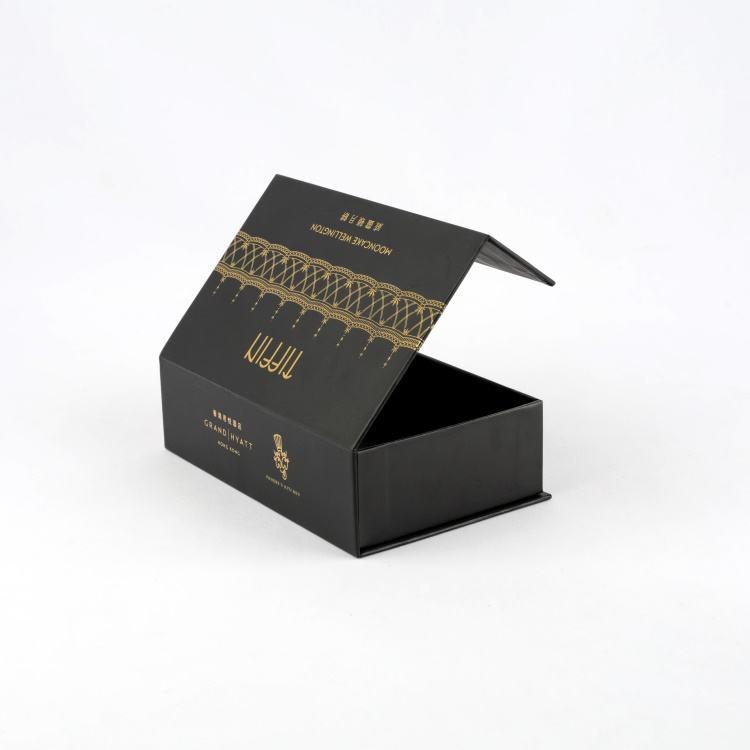Premium luxury gift packaging rigid boxes with elegant brand presentation