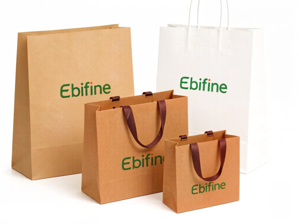 Custom Kraft Paper Bags Manufacturer - Ebifine