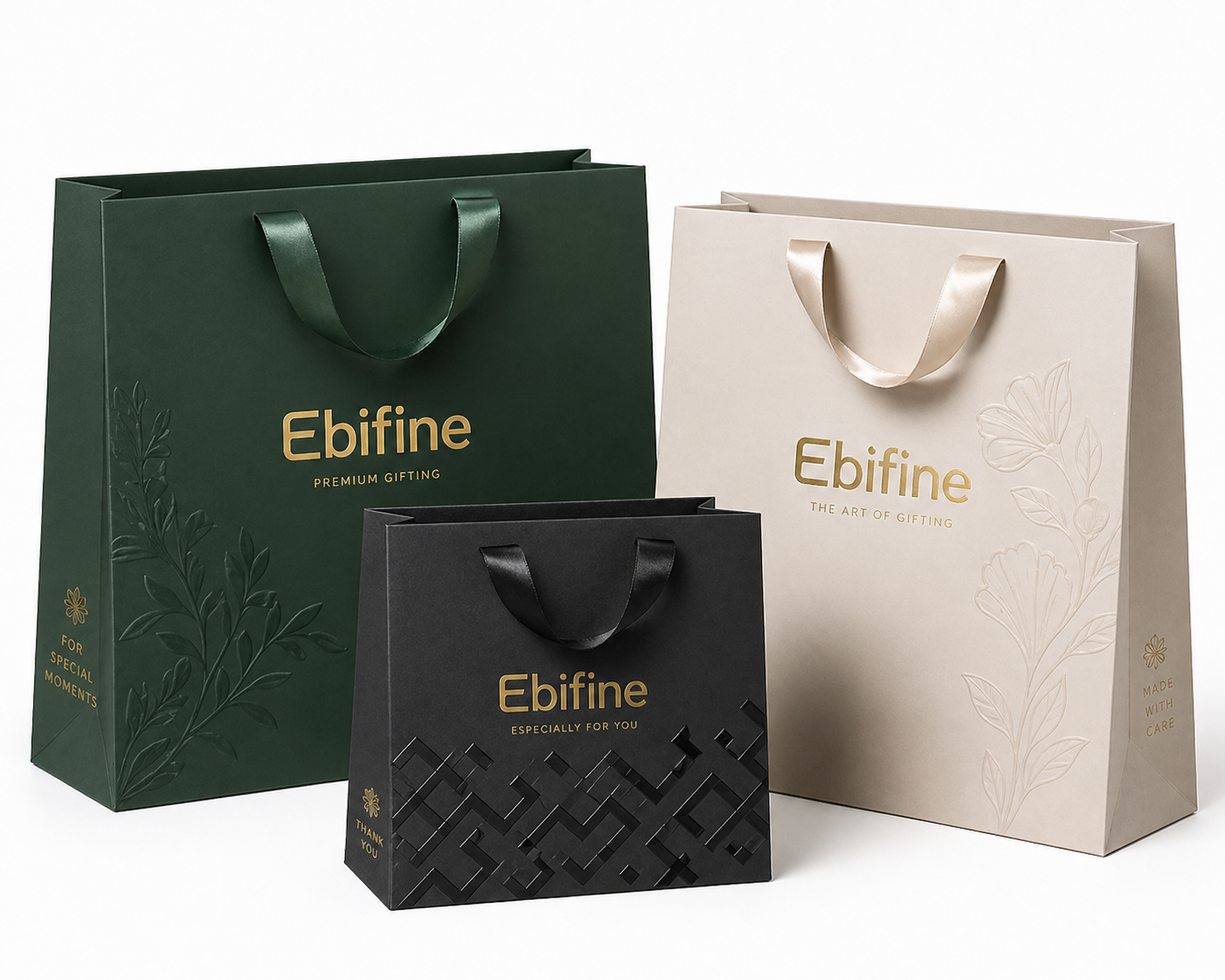 Luxury Gift Paper Bags OEM - Ebifine