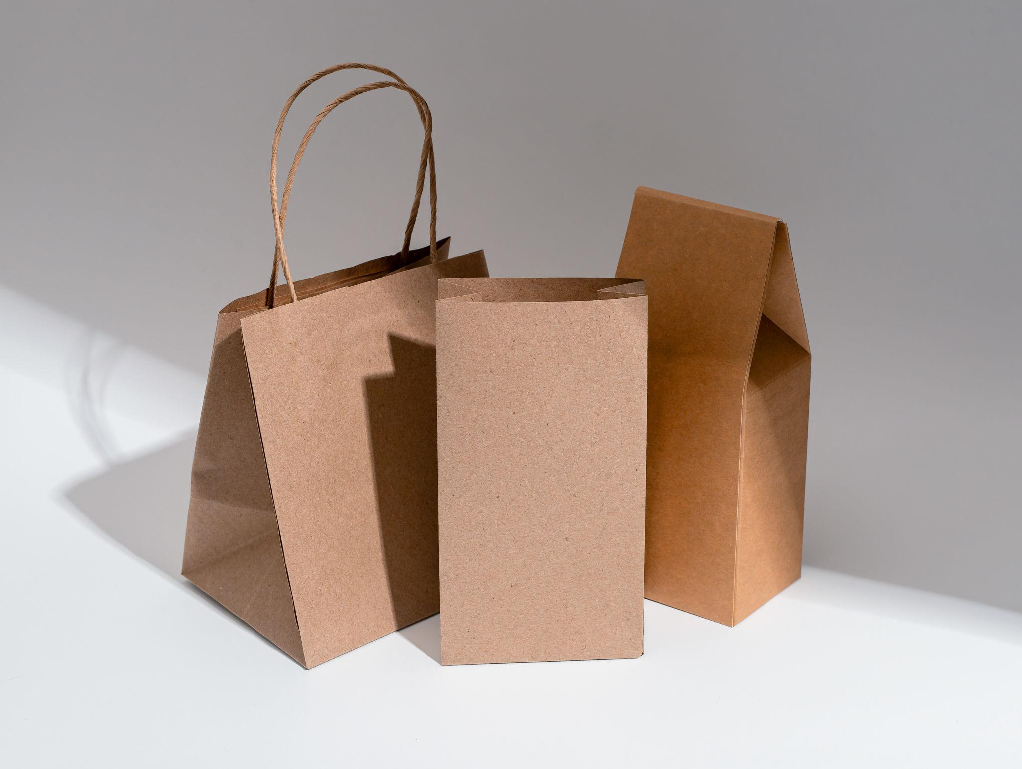 Custom branded paper bags for promotions and events