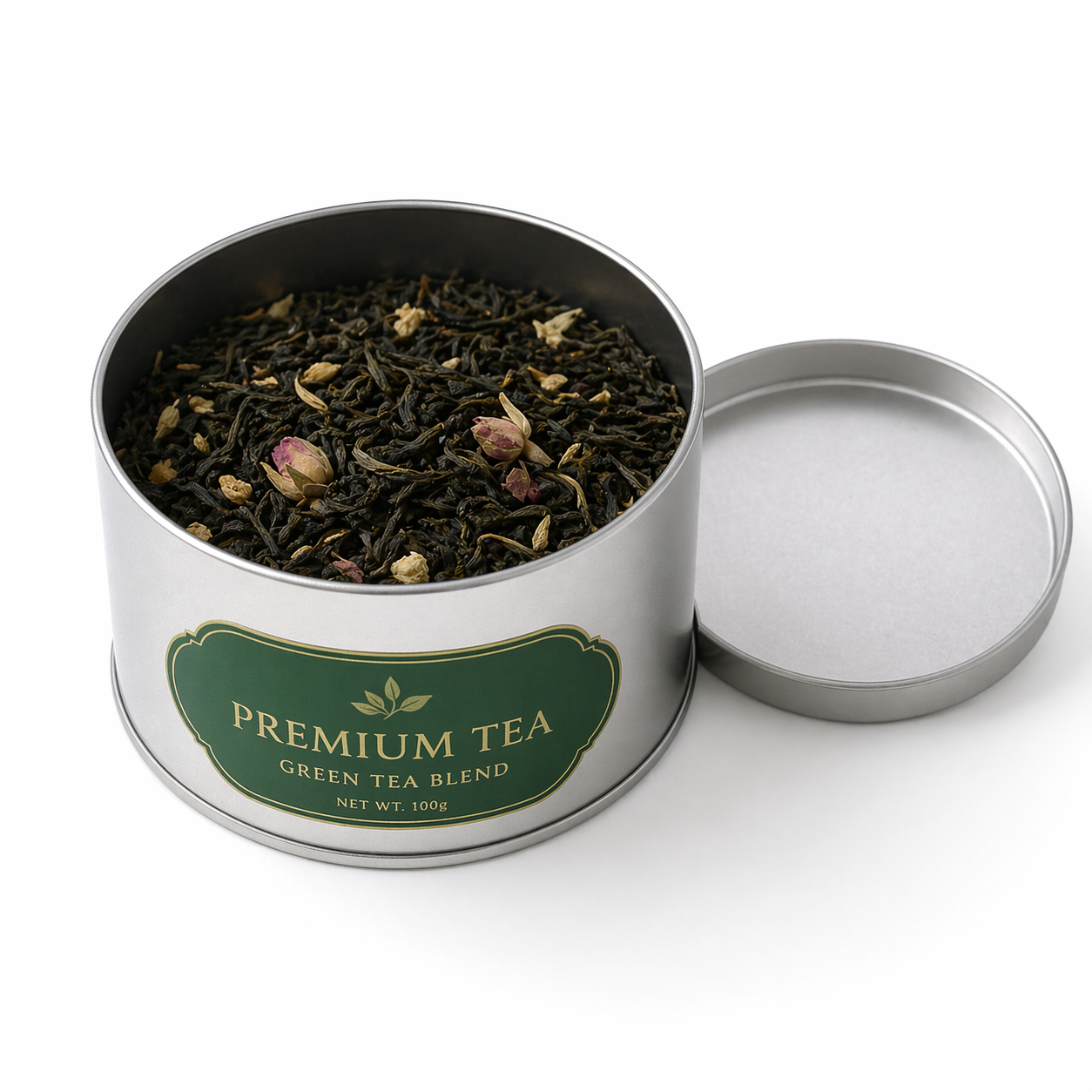 Round tin box -- custom OEM packaging
