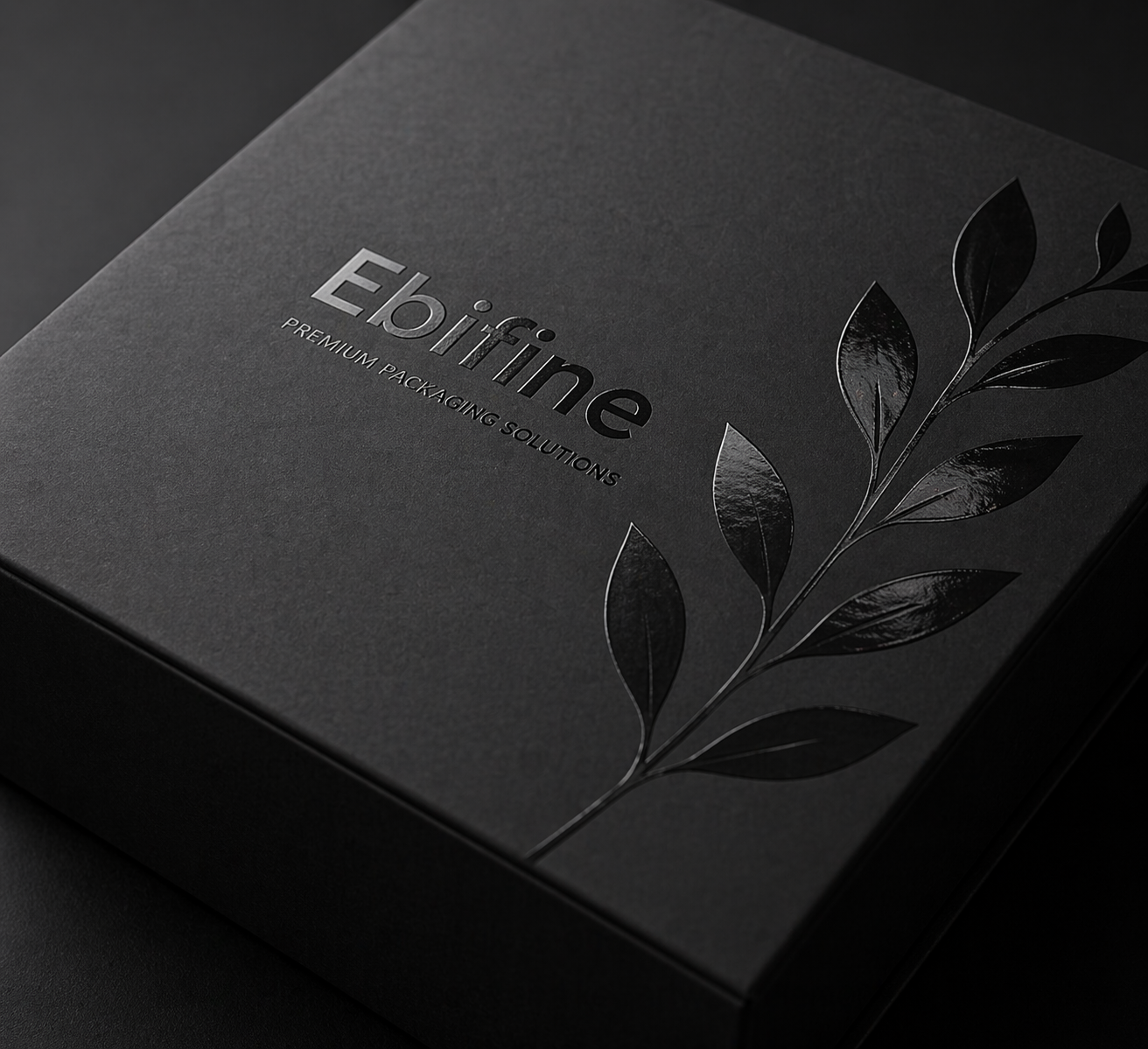 Spot UV coating on packaging boxes