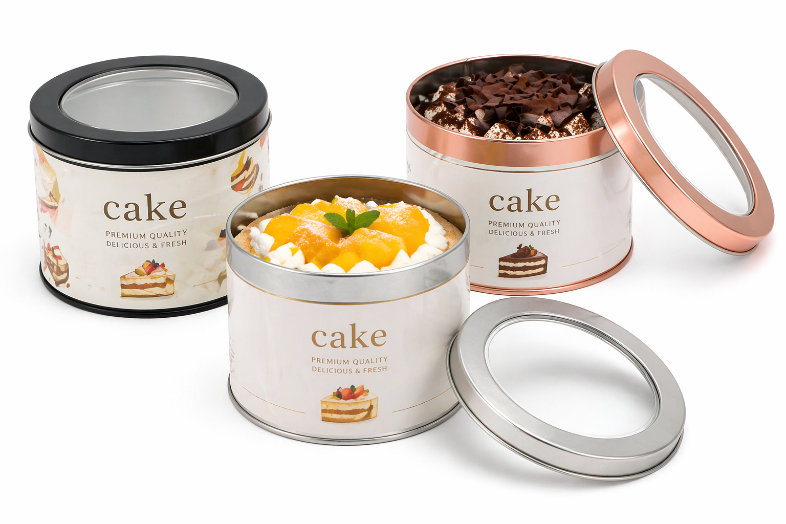 Food Packaging Tin Boxes