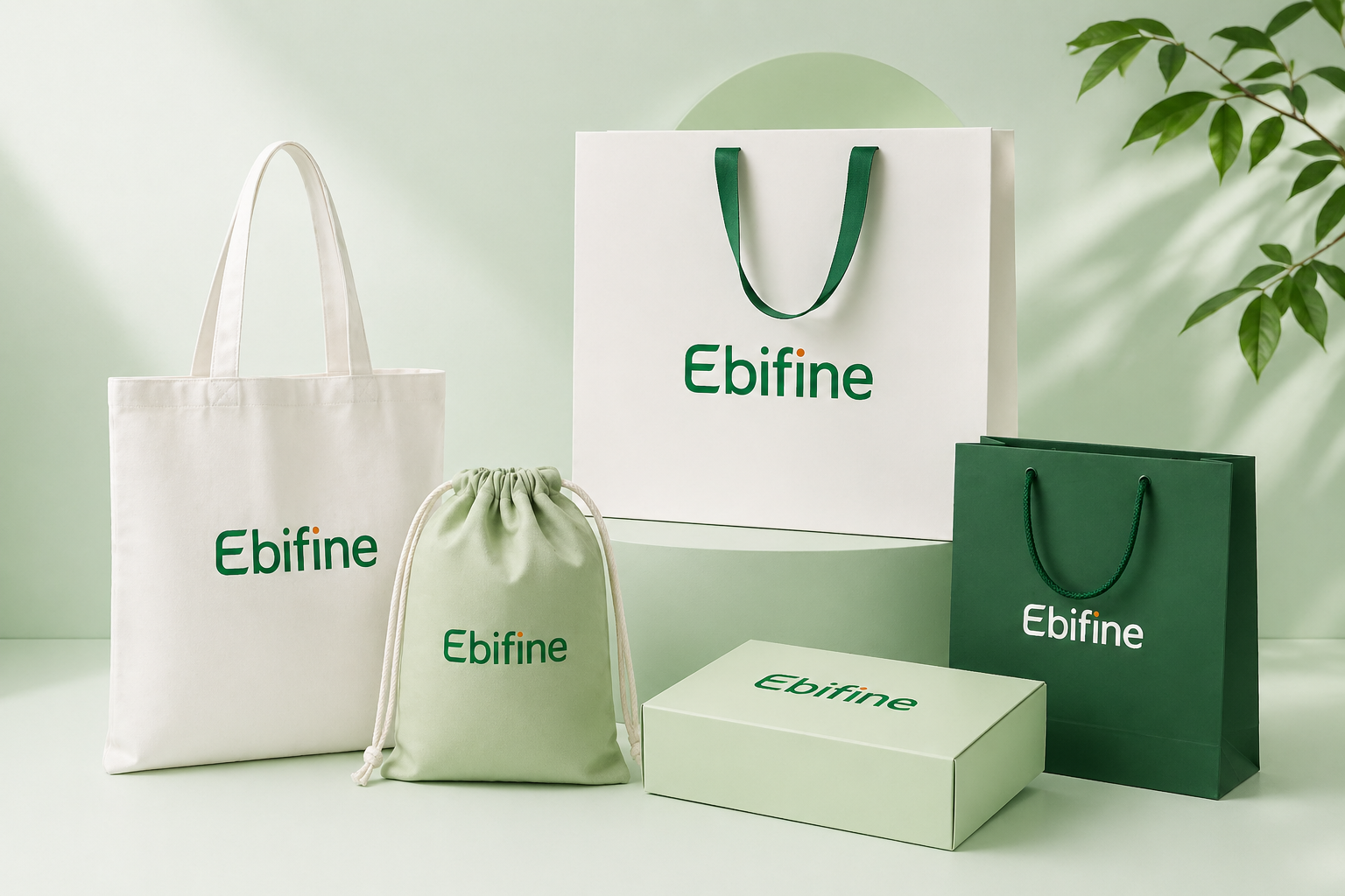 Custom paper bags and packaging