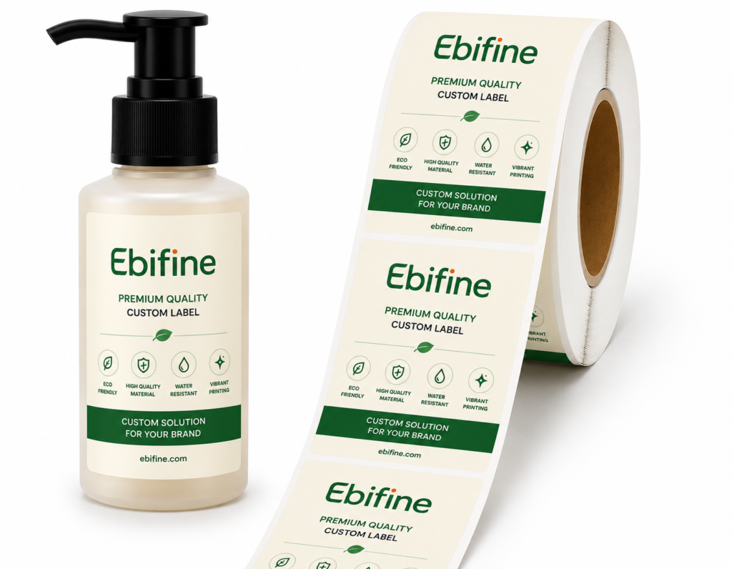 Cosmetic Packaging Label China Supplier - Image 1