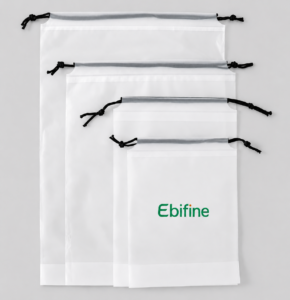 Custom Frosted Drawstring Bag China Supplier - Image 1