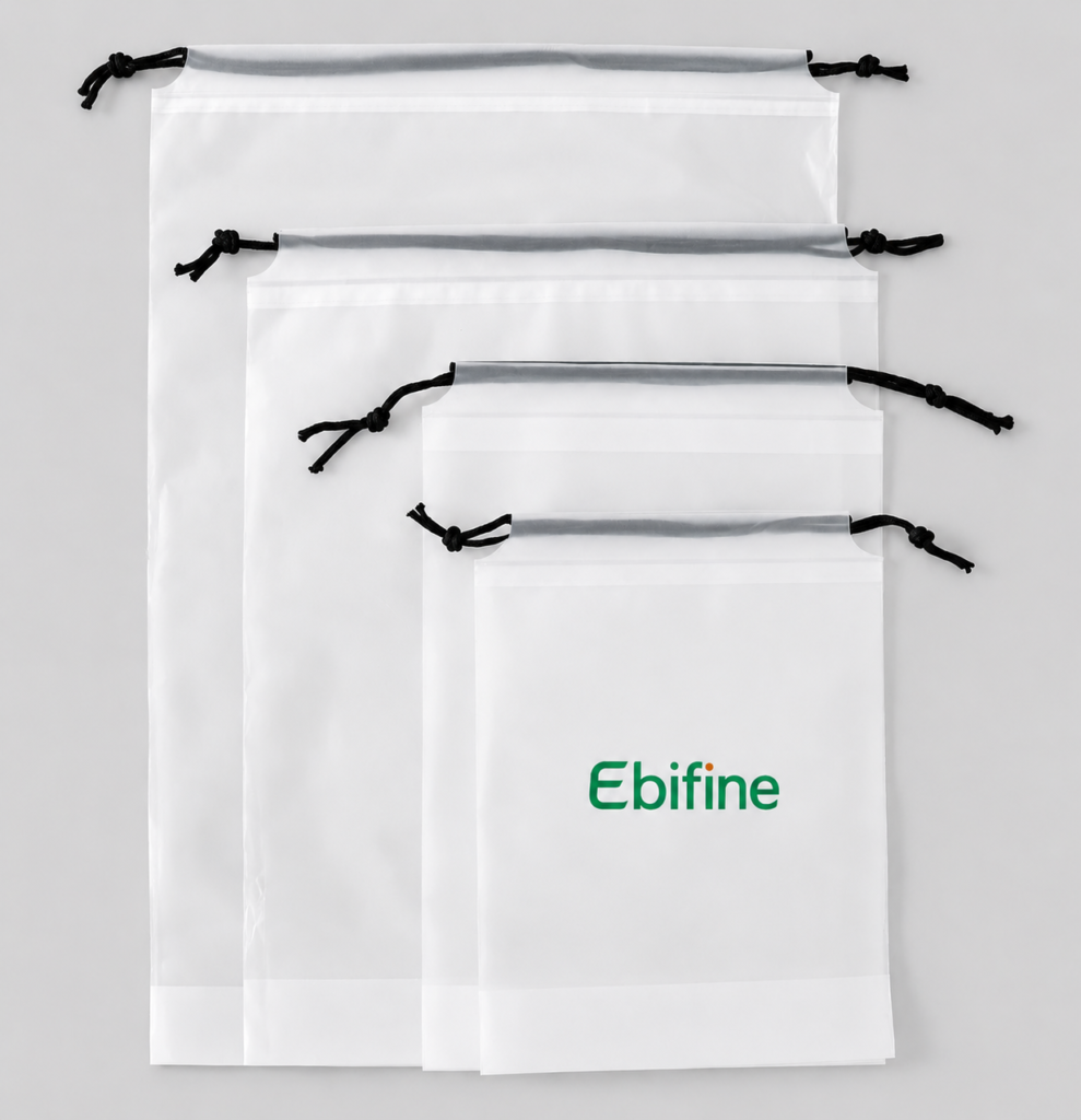 Custom Frosted Drawstring Bag China Supplier