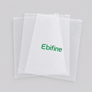 Custom Frosted Zipper Bag China Supplier
