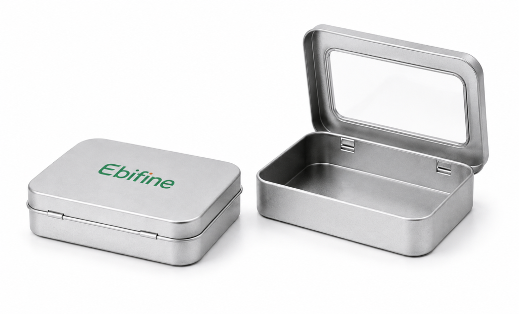 Custom Hinged Tin Box for Gifts & Retail China Supplier