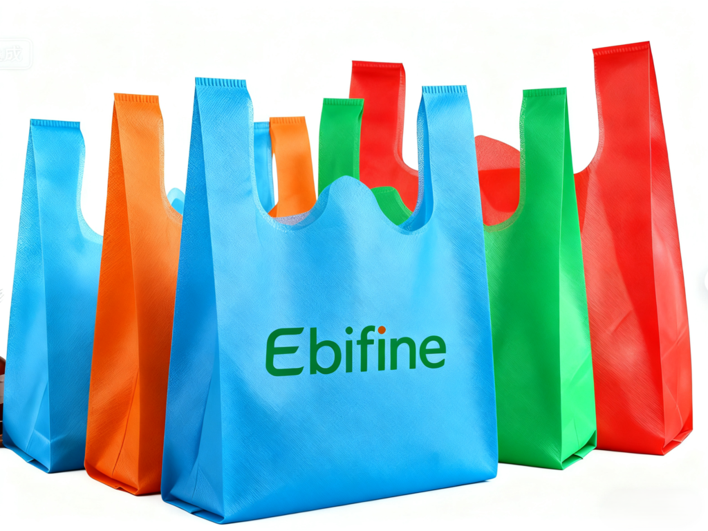 Custom PP Non Woven Vest Bag Supplier China