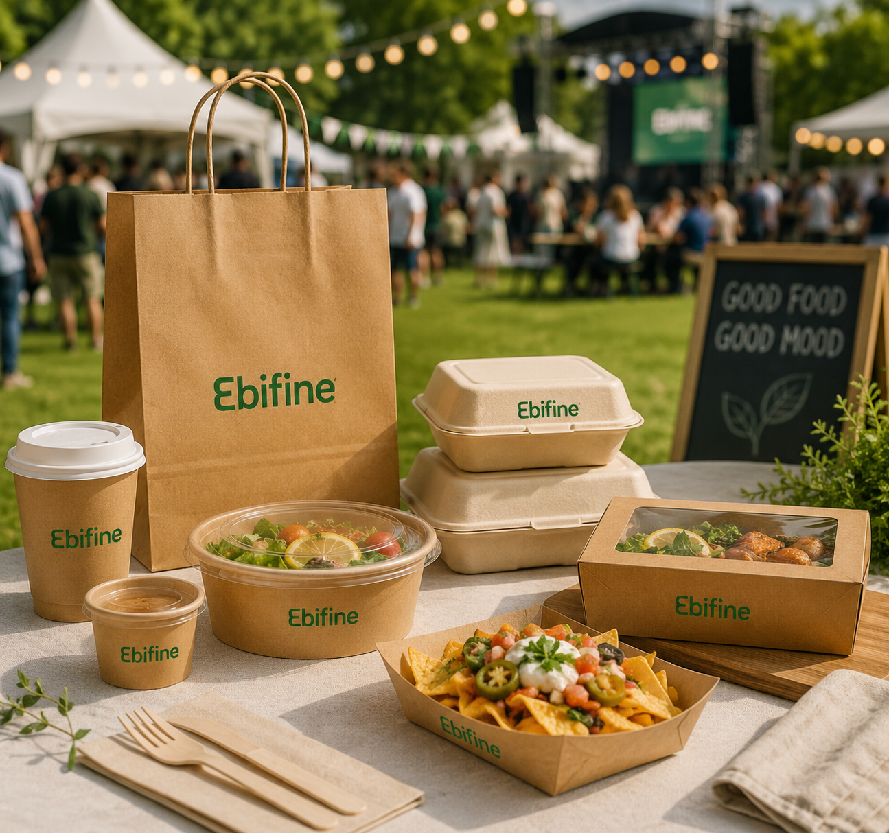 Events and festivals disposable tableware