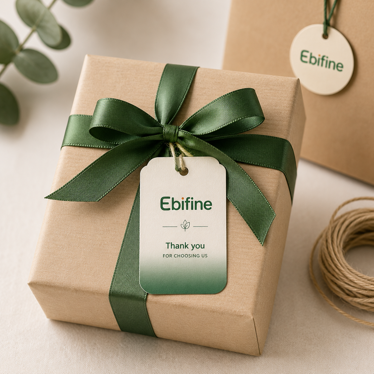 Gift packaging custom sticker labels
