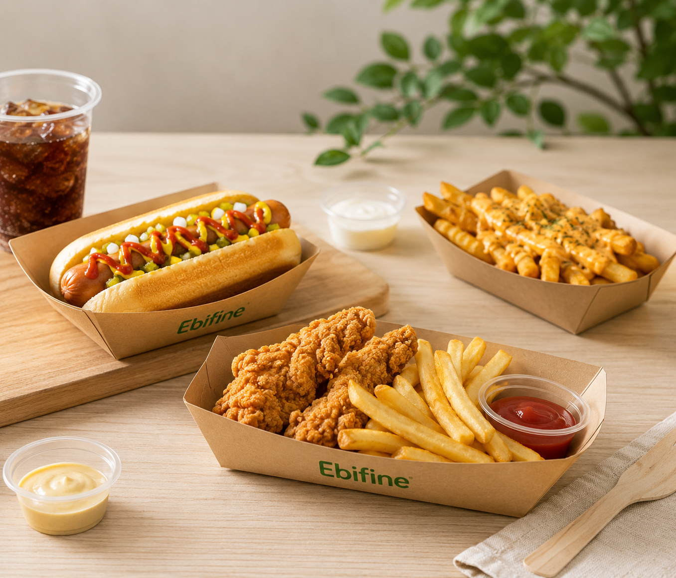 Paper food trays manufacturer