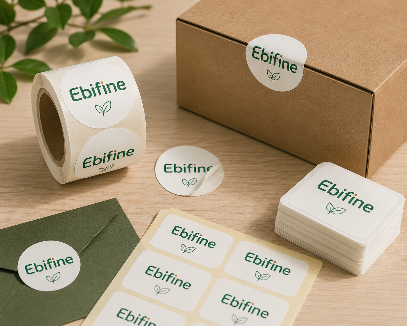 Custom paper stickers supplier