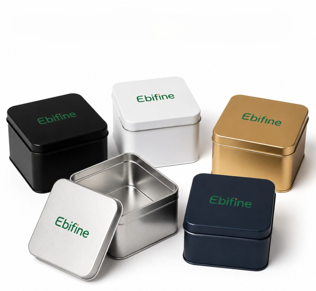 Custom Square Tin Box China Supplier