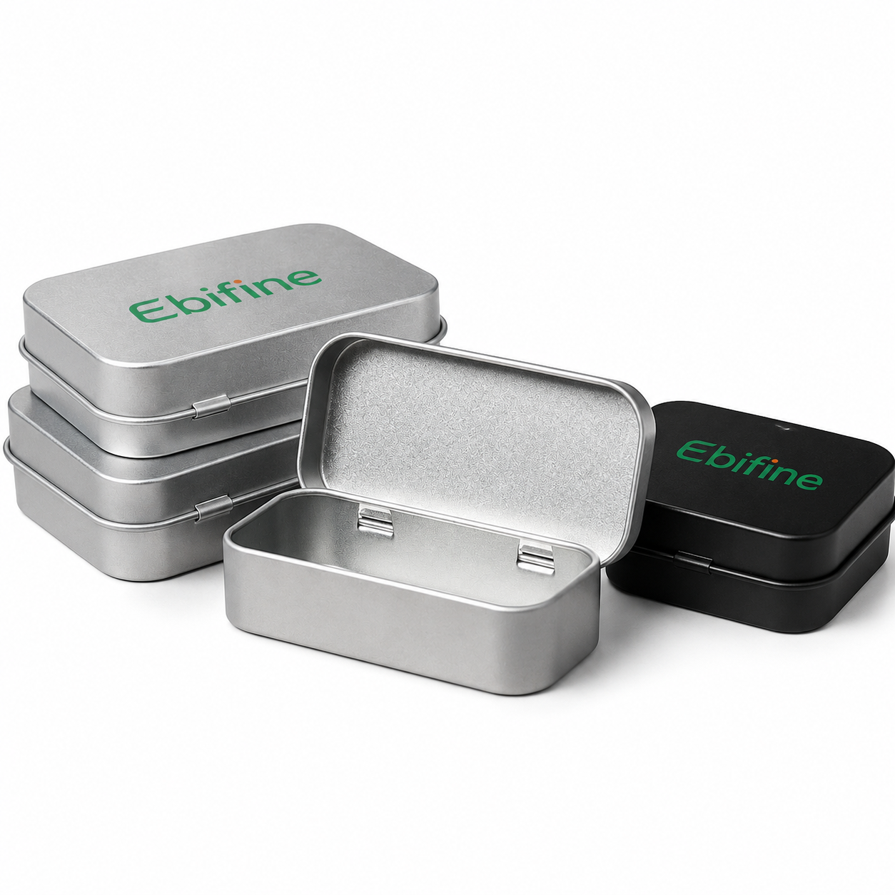 Custom hinged tin boxes for mints candies gifts