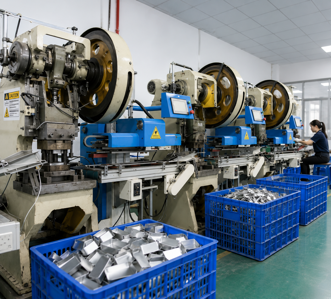 Small tin printing inspection