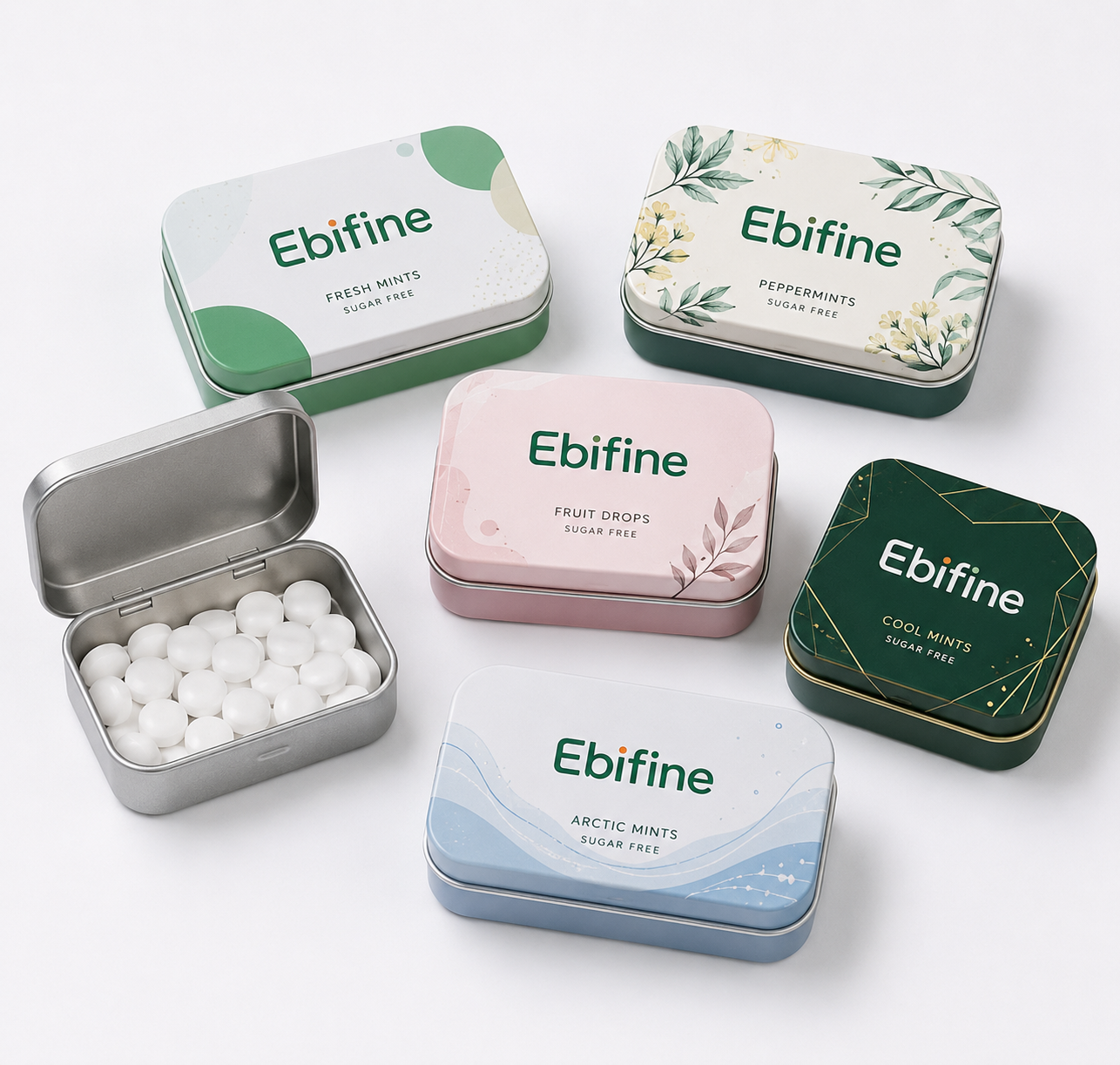 Mini mint tin packaging project