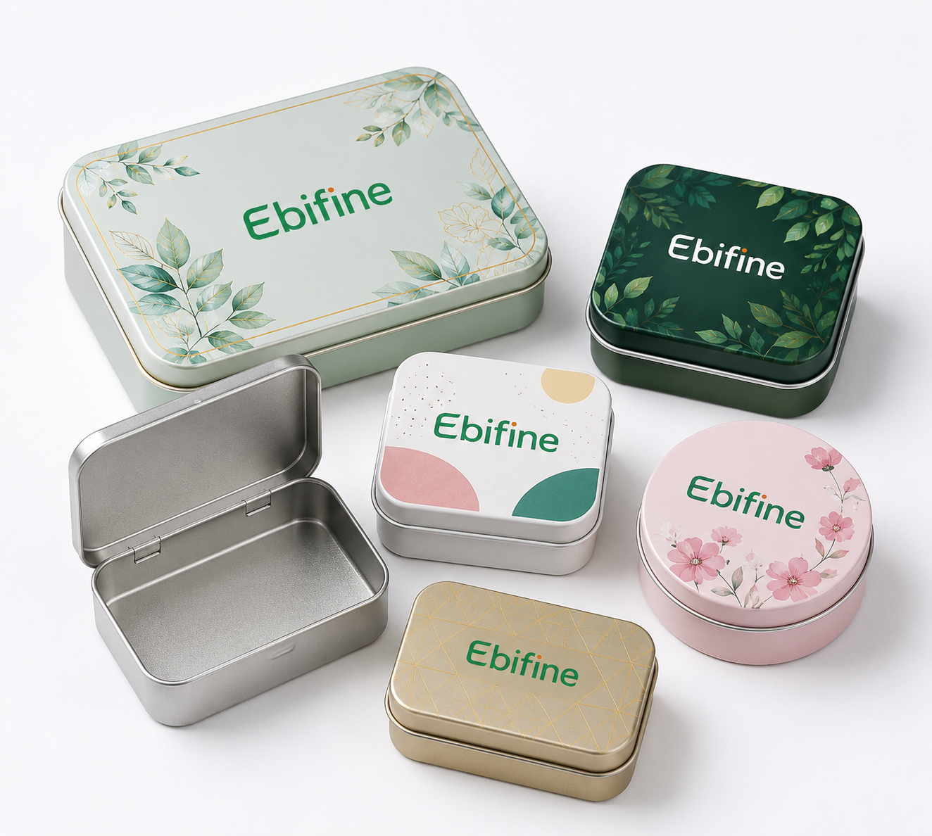 Printed small tins