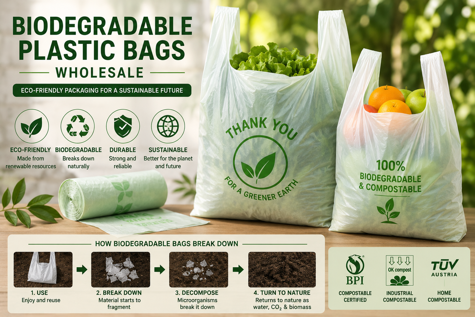 What Are Biodegradable Plastic Bags