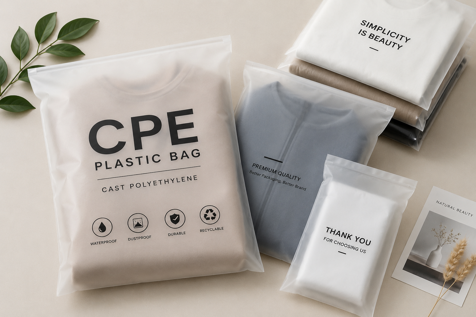 CPE plastic bags factory