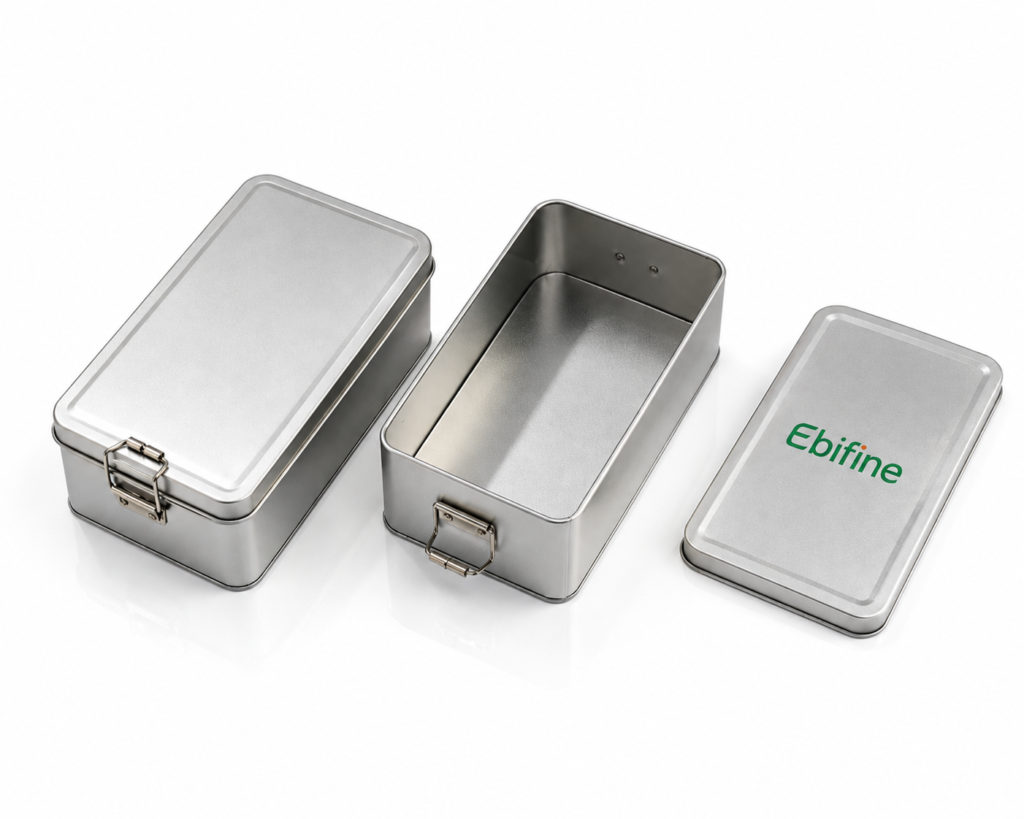 Custom Latch Tin Box Packaging China Supplier