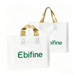 Custom Plastic Loop Handle Bag China Supplier - Image 2