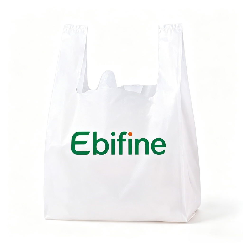 Custom Plastic T-Shirt Bag China Supplier
