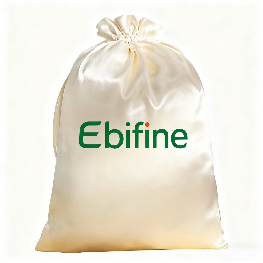 Custom Satin Drawstring Bag China Supplier
