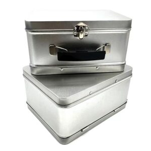 Metal Lunch Box With Handle China Supplier - Image 2