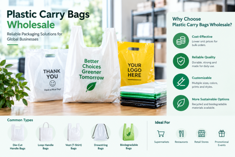Plastic Carry Bags Wholesale Price 2026