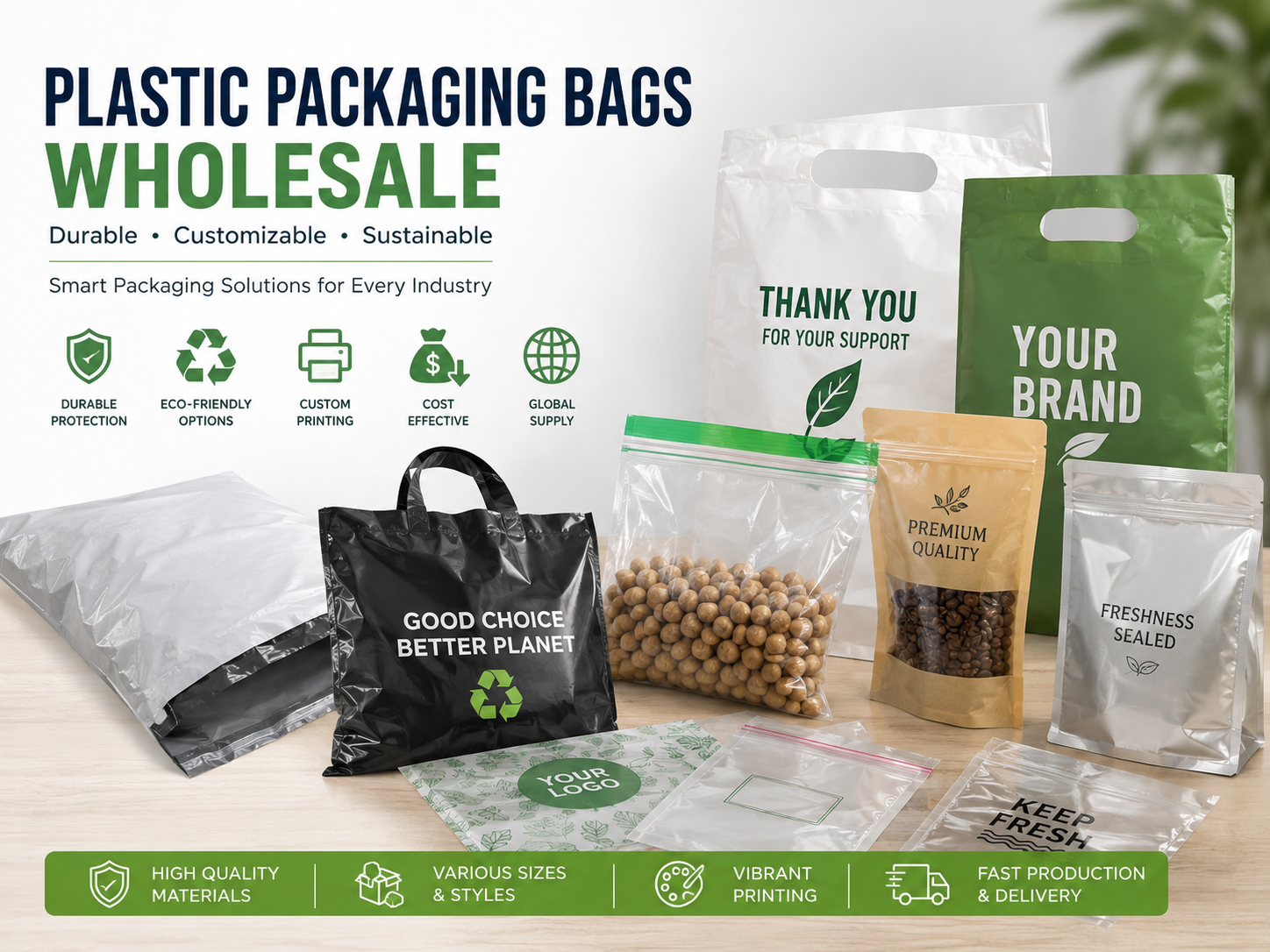 Polypropylene (PP) Bags