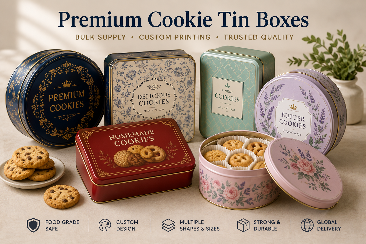 The Top 8 Tin Box of Cookies Bulk Suppliers