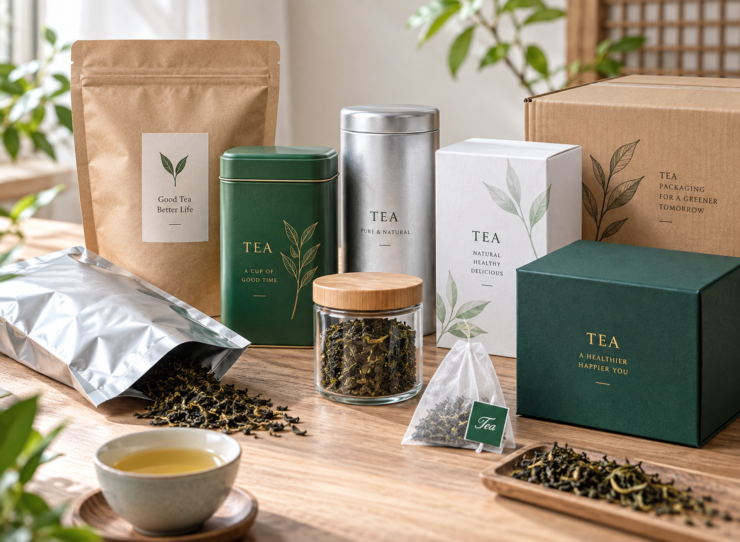 Best Materials for Tea Packaging