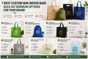 7 Best Custom Non Woven Bags Bulk No Minimum Options for Your Brand